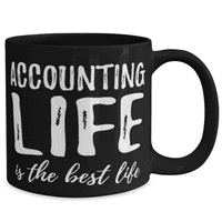 Računovodstveni život je najbolja krilica za kafu za život smiješna ideja poklona