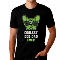 COLESTEST DOG TAD majica Obdijene Dnevne košulje za muškarce - Smiješne košulje od tamova - Smiješna
