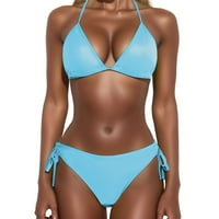 Up kupaći kostim Dvije veličine Žene gurnuti plaža Bikini plus setovi kupaći kostimi Tankinis set