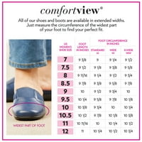 ComfortView Women široka širina Ona Sandal Sandal