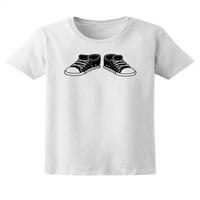 Cool Crne platnene tenisice majice Žene -Image by Shutterstock, Ženska X-velika