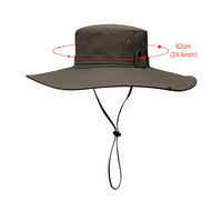 Levmjia šeširi za žene Ljesto čišćenja Muškarci Sun Cap Ribolov šešir Brzi suhi vanjski UV zaštitni