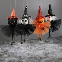 Halloween Viseći bundevu duh vještica crna mačka u zatvorenom vještica privjesak dekor