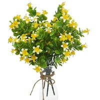 Paketi umjetni ljiljan cvijeće lažnog sastavljača cvijeća za ukrašavanje na otvorenom
