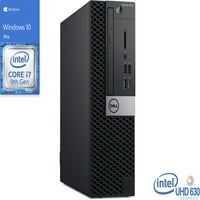 Dell Optiple Desktop, Intel Core i7- do 4,7 GHz, 8GB RAM-a, 1TB NVME SSD, DVDRW, DisplayPort, Wi-Fi,
