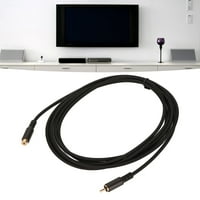 Muški do ženskog kabela, sprječavaju smetnje digitalni analogni produžni kabl pozlaćeni utikač za subwoofer 5,9ft