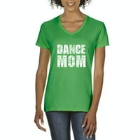 Normalno je dosadno - Ženska majica V-izrez kratki rukav, do žena Veličina 3XL - Dance mama