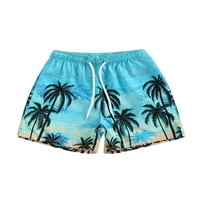 LICUPIEE TODDLER Baby Boys Plaža Swim Trunks Elastični kratke hlače za kupaće kostim Ljetna casual odjeća za plažu