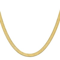 14k žuto zlato svilenkasto žičara za ogrlice od žice -24