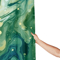 Fraigo Green Marble tuš za tuširanje, sažetak modernu tuš zavjesu za dekor kupatila, luksuznu standardnu