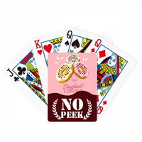 Zapadna desert Sweet Food Peek Poker igračka karta Privatna igra
