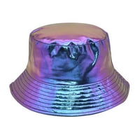 Unizno kape Solidna boja reflektirajuća ribara lično svijetla vizirana kape zasljepljujuće hop glave