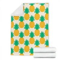 Hlađenje pokrivač velvet pokrivač klima uređaj pokrivač zadebljani pokrivač s bljesak ananas voća 3d