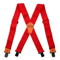 Suspenderi za muškarce 2 Veličine suspendova široko podesive i elastične narukvice za jaki oblik oblika