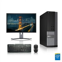 Obnovljena Dell Optiple Desktop računar 3. GHZ Core i Tower PC, 4GB, 500GB HDD, Windows Home X64, 19