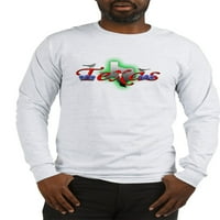 Cafepress - The Texas majica s dugim rukavima - majica u unise pamuk dugih rukava