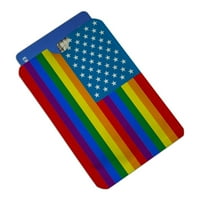 Gay Pride Američka zastava Rainbow kreditna kartica RFID nosač blokatora Zaštitni novčanik torbice na