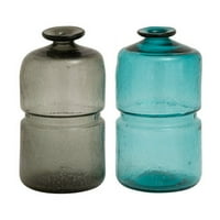 Cole & Siva staklena stolna vaza