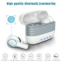 Bežični uši, pametni dodirnu kontrolu Bluetooth slušalice sa mini punjenjem za 24H reprodukciju, duboki