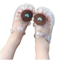Ljetne cipele za čišćenje dječjeg klirensa cipela za djecu djevojke slatke voće Jelly boje izdužene
