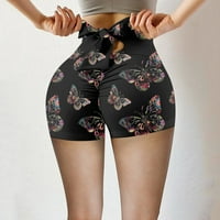 Joga hlače za žene vježbanje hodanja kućna odjeća tiskane kratke hlače ClupEwear Leisure Stylish Cool