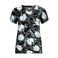 Košulje za žene Dressy Ležerne prilike Floralni tisak Vrući s kratkim rukavima Summer Casual Labavi