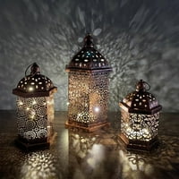 Mesingani efekt marokanski u stilu metalnih lampiona mali srednji veliki viseći dekor