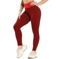 Advoicd joga hlače za djevojke joge hlače sa džepovima za žene ženski križni struk joga bootcut hlače