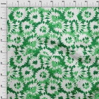 Onuone pamuk poplin zelena tkanina cvjetna tkanina za šivanje tiskane plafne tkanine pored dvorišta