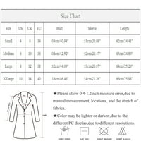 Moderna jakna za žene Qwang Ženska pletena jakna, klasična gornja odjeća u boji