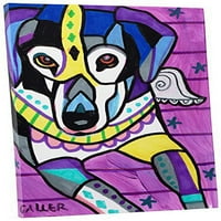 Pingo World 0708QB2nytm Heather Galler Beagle i Dog Galerija umotana platna Zidna umjetnost, 20 16