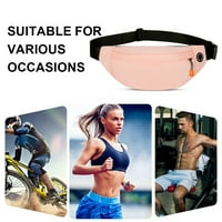 Trkački džepni kuk za trkače, džep-fitness džep-putni i trčanje dijagonalne torbe - ružičasta
