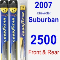 Chevrolet Suburban Wiper set set set - straga