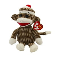 Ty Beanie Baby: quild Brown Sock majmun