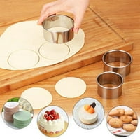 GiyBlacko Pribor za pečenje Silikonski kolač za pečenje za kuhanje čeličnih nehrđajućih rezača Kuhinja