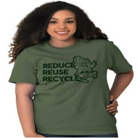 Smanjite rezikciju Recikliranje šumarskog sova Muška grafička majica Tees Brisco Brends 3x