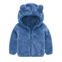 Advicid jakne kaputi djevojke jakne veličine 6- kaput toplo uho slatko dječak s kapuljačom djece dječje