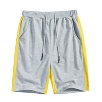 Ausyst muns plus kratke hlače Ležerne prilike za muške ljeto na otvorenom Ležerne prilike KI boja imaju džepove nacrtajući sportske hlače