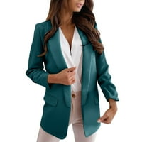 Ženske jakne i jakne za odijevanje Ženski blazer otvoreni prednji modni trendy Slim Fit s dugim rukavima