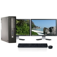 Obnovljen HP G Desktop Computer CORE i procesor do 16GB memorije 2TB Hard Drive 512GB SSD 24 LCD monitor
