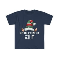 Poduzetnik ELF Božićna unizna majica, S-3XL Holidays Xmas Elves