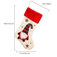 Zunfeo čarape za žene - bljeskalica Ispisane smiješne čarape Božić s srednje-tele novom modom na prodaju