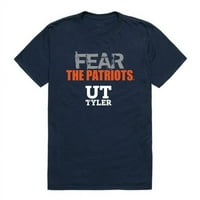 Republika 518-436-BGT- University of Texas na Tyler Fear College kratki rukav majica, mornarsko - velika