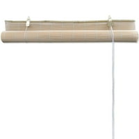 Moobody prirodni bambusov valjak za bambus zaslijepljuje se za hlađenje prozora za dom