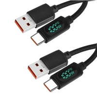 Urban USB C do USB C kabel 3,3ft 7A 100W, 2pack, USB 2. TIP CAPLY CABLES BRODSKI NAPAD ZA VIVO T, MACBOOK