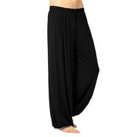 tklpehg muške dukseve pune boje casual dugačke hlače udobne modne labave dukseve pantalone Jogger ples joga pant