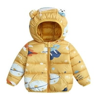 TODDLER Baby Boys Girls Winter COOT KIDS-a s kapuljačom lagane jakne nadupno odijelo za jakne