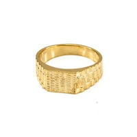 Gold Watchband dizajn bebi prsten: 4. 14k