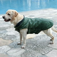 Sweetcandy Retro Design Cosy Winter Dog Pet Jacket Vest toplo kućne outfit Odjeća Boje Veličina