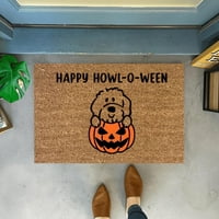 Halloween Doormat zastrašujuće prostirke za odmor Holiday Party Decoreting Pribor Ne klizač Gumeni prasak